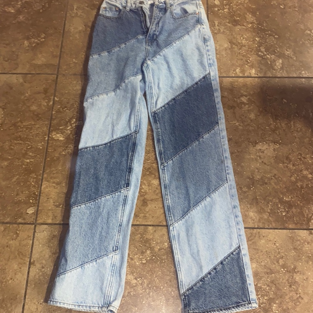 High waisted jean